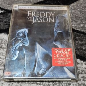 NEW LINE PLATINUM SERIES FREDDY VS. JASON 2003 HORROR 2-DISC DVD NEW